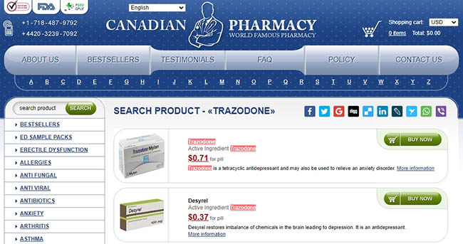 Does trazodone cause constipation - Buy Trazodone Online Over the Counter